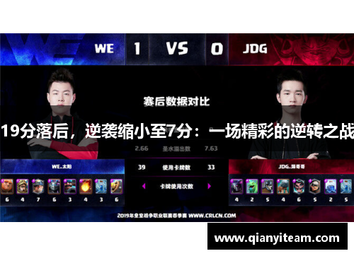 19分落后，逆袭缩小至7分：一场精彩的逆转之战