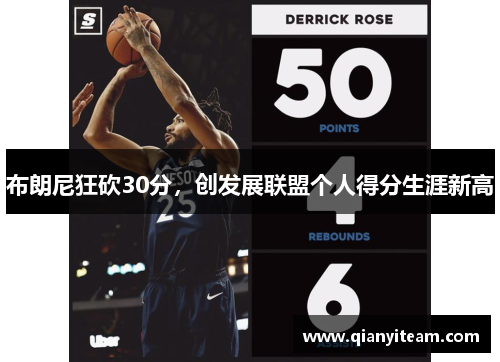 布朗尼狂砍30分，创发展联盟个人得分生涯新高